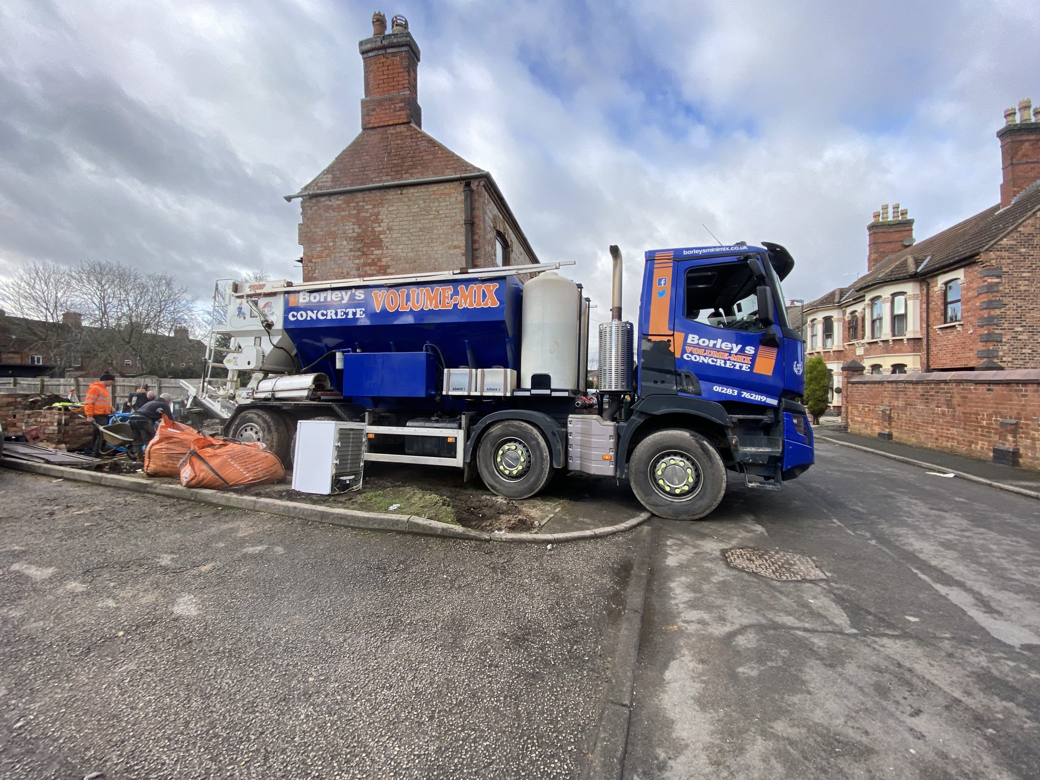 Volumetric Concrete Deliveries from Borley's