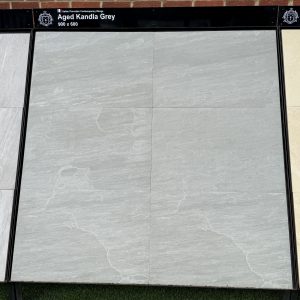 Aged Kandla Grey Porcelain Paving