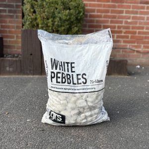 White Cobbles 20-40mm/50-90mm